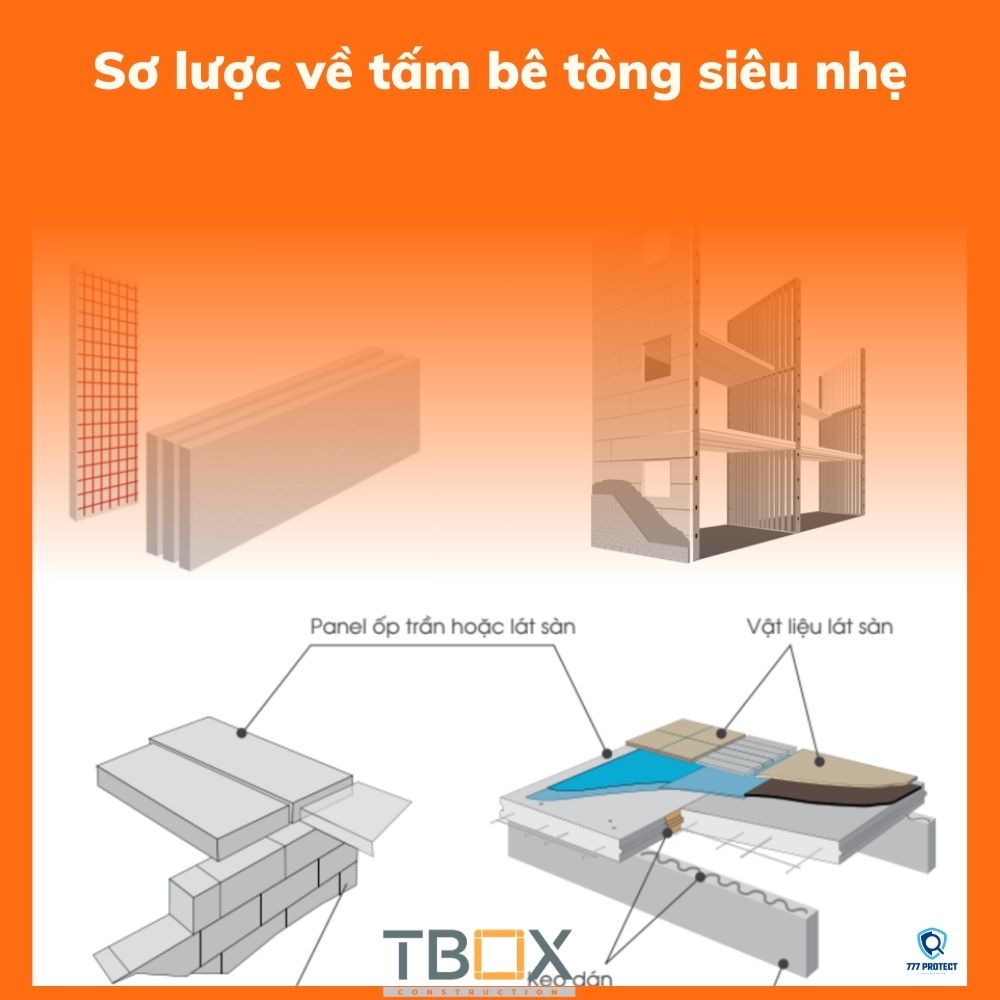 Sơ lược về tấm bê tông siêu nhẹ
