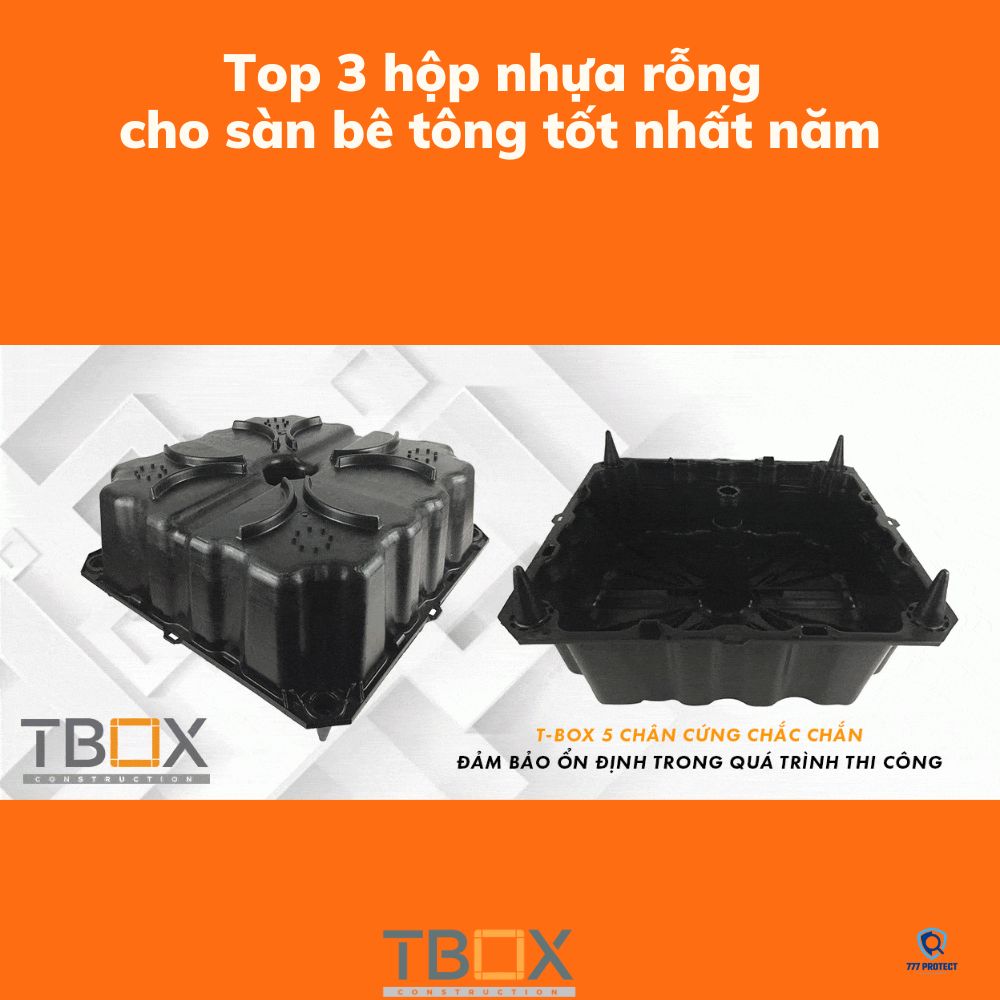 Top 3 hộp nhựa rỗng cho sàn bê tông tốt nhất năm