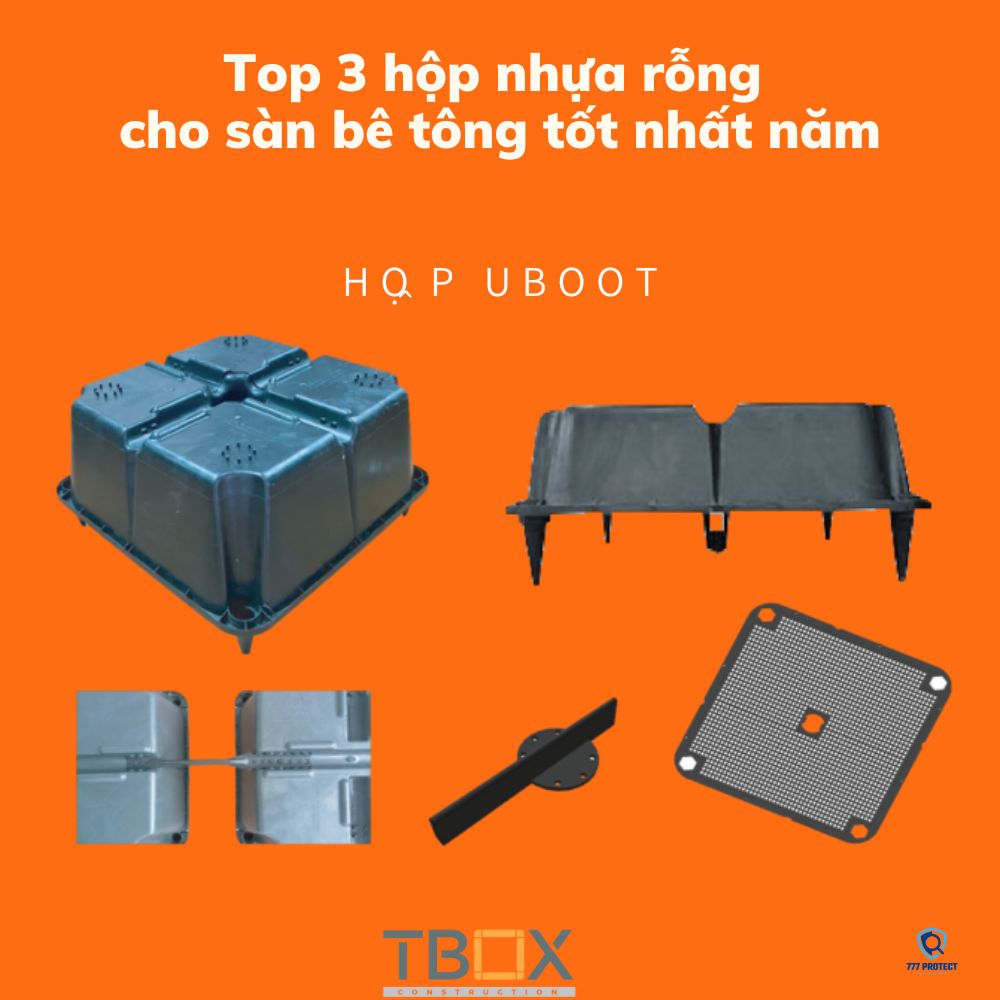 Top 3 hộp nhựa rỗng cho sàn bê tông tốt nhất năm