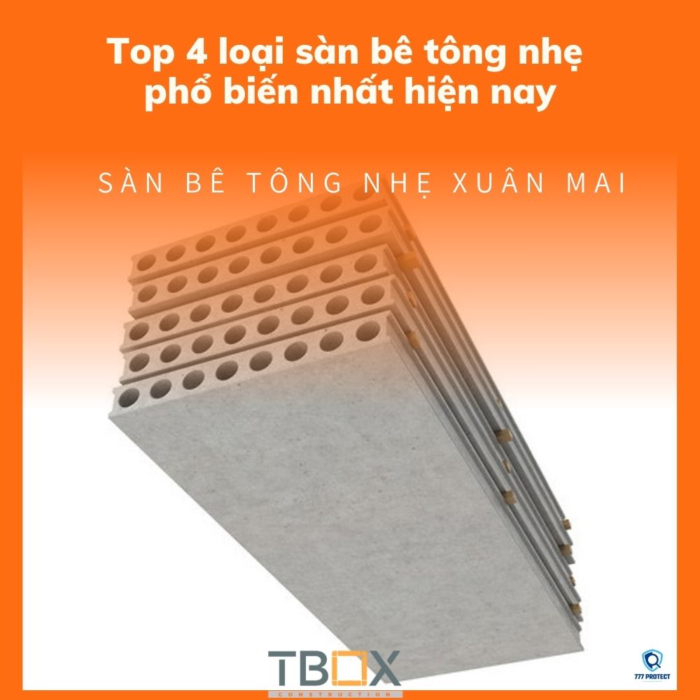 Top 4 loại sàn bê tông nhẹ phổ biến nhất hiện nay